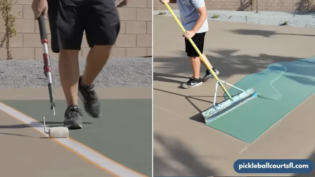 Paint and Mark the Court