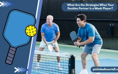 What Are the Strategies When Your Doubles Partner Is a Weak Player